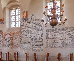Tykocin - Wielka Synagoga - polichromie