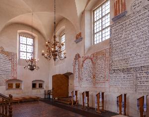 Tykocin - Wielka Synagoga - polichromie