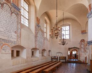Tykocin - Wielka Synagoga - polichromie