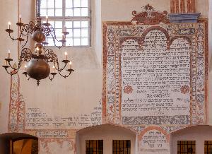 Tykocin - Wielka Synagoga - polichromie