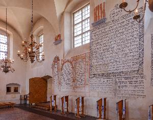 Tykocin - Wielka Synagoga - polichromie