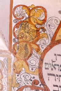 Tykocin - Wielka Synagoga - polichromie