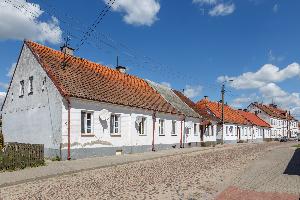 Tykocin - zabudowa ul. Piłsudskiego