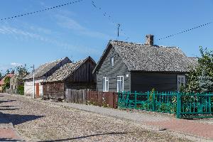 Tykocin - zabudowa ul. Kaczorowskiej