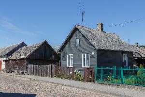 Tykocin - zabudowa ul. Kaczorowskiej