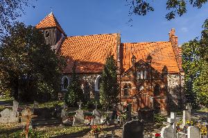 Trzebcz Szlachecki - kościół pw. Wniebowzięcia Najświętszej Marii Panny