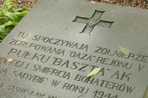 Warszawa - cmentarz w Wilanowie