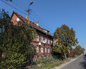 Turzno - zabudowa ul. Dworcowej