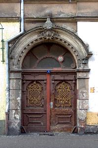 Portal kamienicy w Grudziądzu