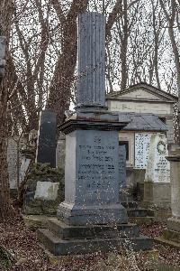 Warszawa - cmentarz żydowski - nagrobek Dov Arie Bernsteina
