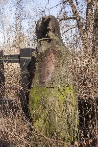 Warszawa - cmentarz żydowski - nagrobek Gustawy z Dreherów Ałapinowej