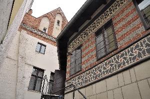 Toruń - ul. Łazienna 22 - wnętrze kamienicy