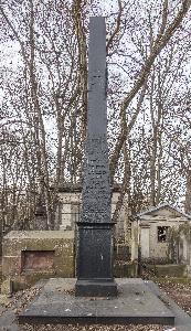Warszawa - cmentarz żydowski - nagrobek Jakuba Epsteina