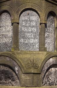 Warszawa - cmentarz żydowski - nagrobek Magnusa Kryńskiego