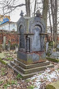 Warszawa - cmentarz żydowski - nagrobek Chai Toeplitz