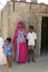 Hinduska kobieta w tradycyjnym stroju