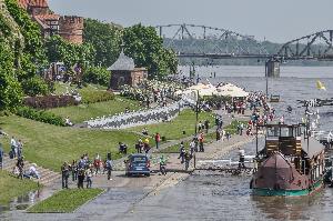 Toruń - powódź w maju i czerwcu 2010 r.