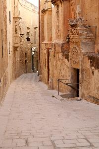 Mdina - uliczka