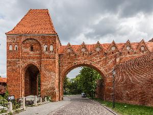 Toruń - ruiny zamku krzyżackiego