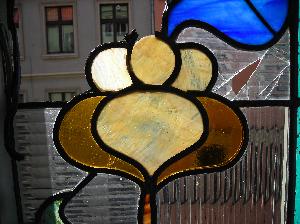 Toruń - Kopernika - witraż