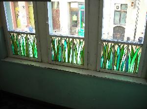 Toruń - Kopernika - witraż